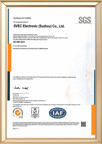 ISO  9001：2015质量管理体系-英文
