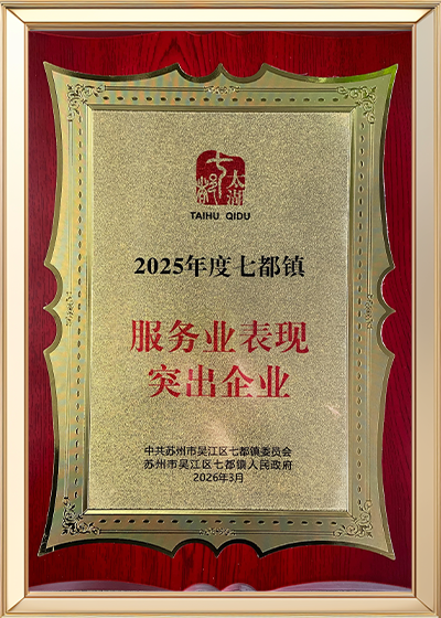 服务业表现突出企业